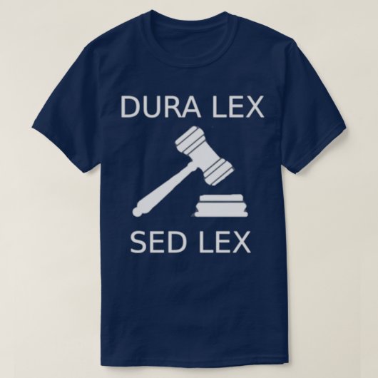Dura Lex T-shirt (Design voorkant)