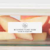 Durable Waterproof Business Info For Surfaces Labels (Aangebracht)