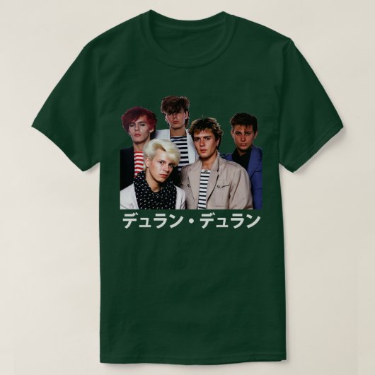 Duran Duran Japanese T-shirt (Design voorkant)