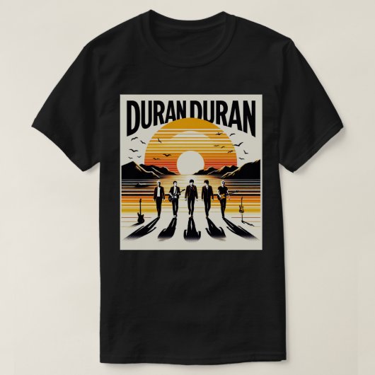 Duran Duran Retro T-shirt (Design voorkant)