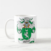 Duran Family Crest Koffiemok (Links)
