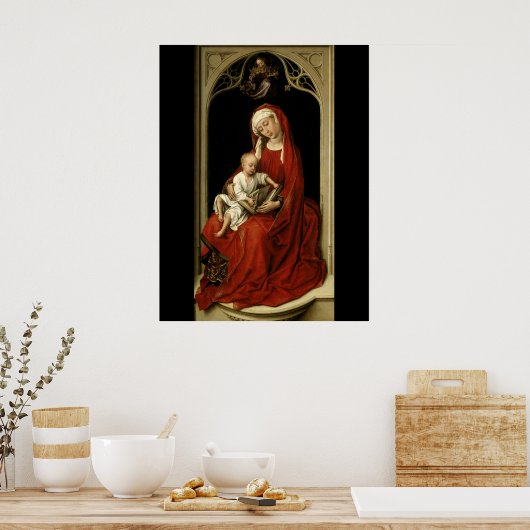 Durán Madonna - Rogier van der Weyden Poster (Keuken)