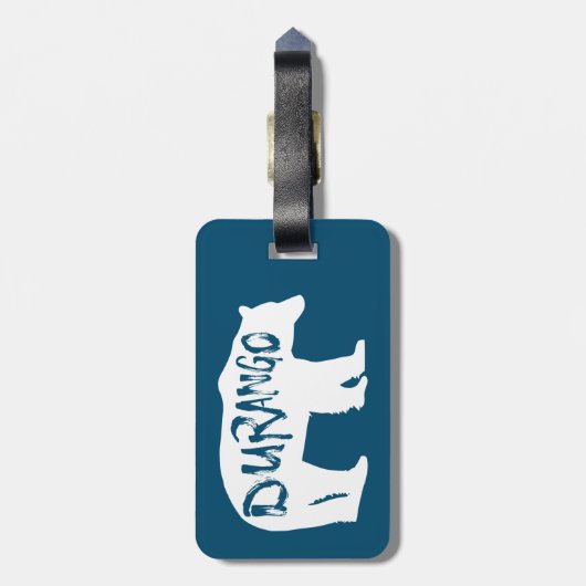 Durango Beer Bagagelabel (Achterkant verticaal)