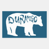 Durango Beer Rechthoekige Sticker (Voorkant)