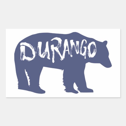 Durango Beer Rechthoekige Sticker (Voorkant)