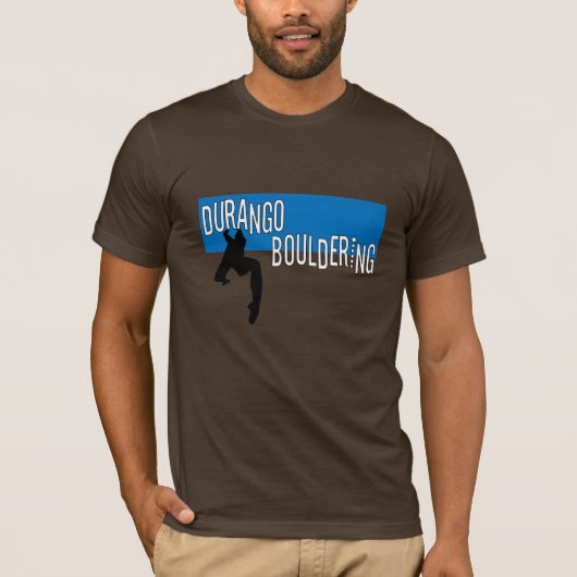 Durango Bouldering T-shirt Mannen (Voorkant)