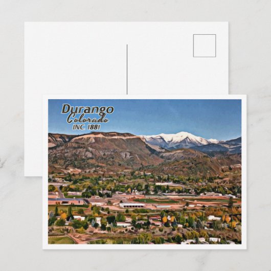 DURANGO COLORADO BRIEFKAART (Voorkant / Achterkant)