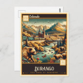 Durango, Colorado | Briefkaart (Voorkant / Achterkant)