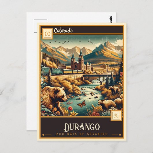 Durango, Colorado |  Briefkaart (Voorkant / Achterkant)