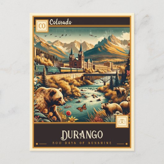 Durango, Colorado | Briefkaart (Voorkant)