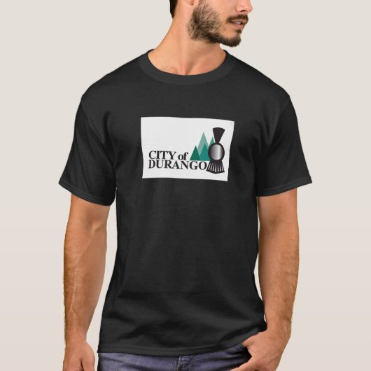 Durango Colorado Flag T-shirt (Voorkant)