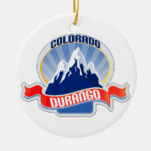 Durango Colorado Keramisch Ornament (Voorkant)
