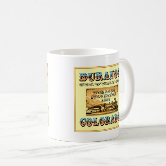 Durango Colorado Koffiemok (Voorkant rechts)