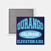 Durango, Colorado Magneet (Voorkant / Achterkant)