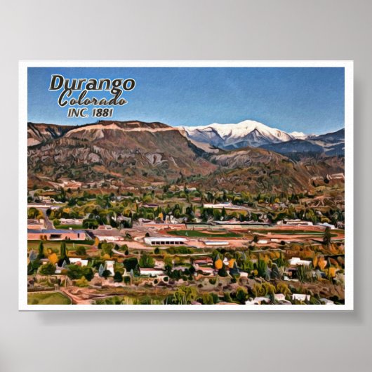 DURANGO COLORADO POSTER (Voorkant)