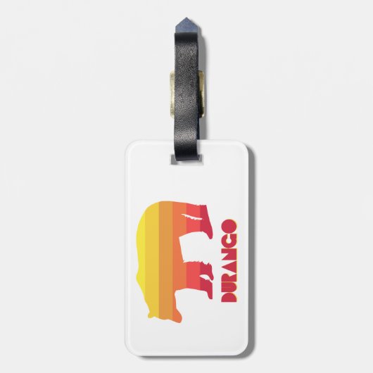 Durango Colorado Rainbow Beer Bagagelabel (Achterkant verticaal)