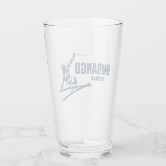 Durango Colorado Skier Glas (Achterkant)