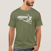 Durango Colorado Skier T-shirt (Voorkant)