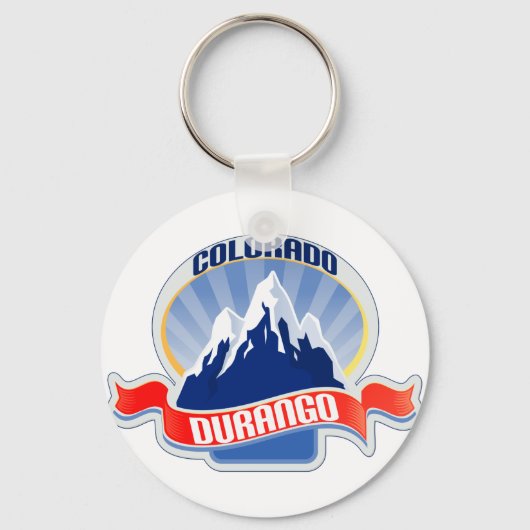 Durango Colorado Sleutelhanger (Voorkant)