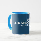 Durango Colorado Snowboarder Mok (Voorkant links)