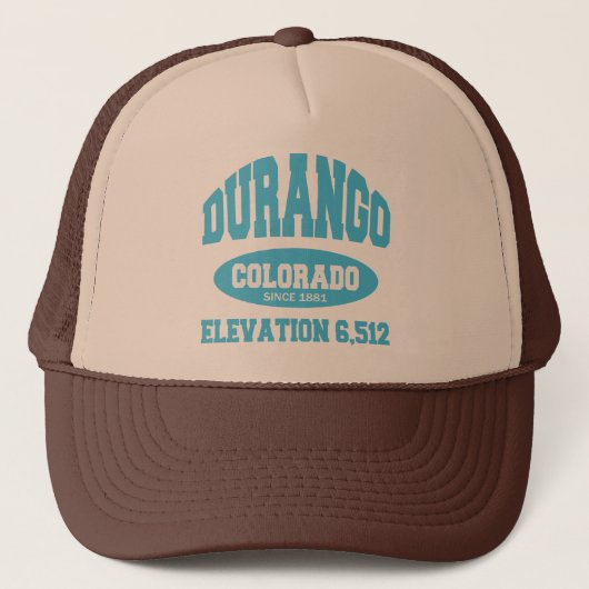 Durango, Colorado Trucker Pet (Voorkant)