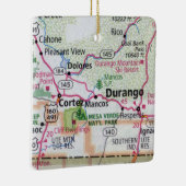 Durango en Cortez CO Keramisch Ornament (Rechts)