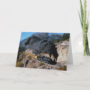 Durango en Silverton de Spoorweg, Nr 481, draagt Kaart