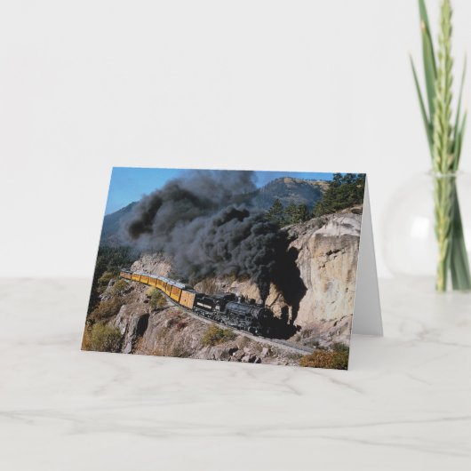 Durango en Silverton de Spoorweg, Nr 481, draagt Kaart (Voorkant)