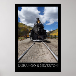 Durango en Silverton Narrow Gage Railroad Poster