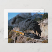 Durango en Silverton Railroad, nr. 481, Beer Cree Briefkaart (Voorkant / Achterkant)