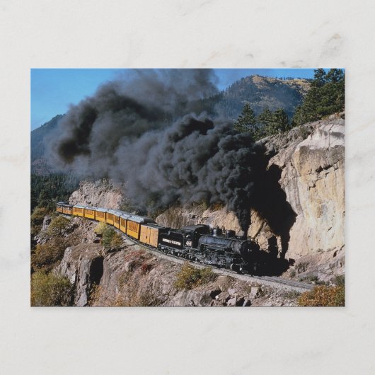 Durango en Silverton Railroad, nr. 481, Beer Cree Briefkaart (Voorkant)