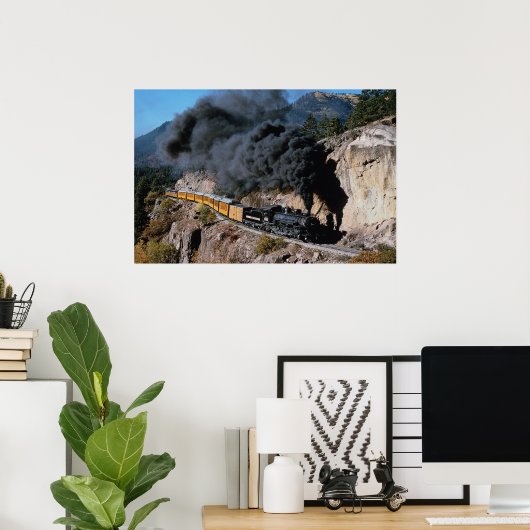 Durango en Silverton Railroad, nr. 481, Beer Cree Poster (Thuiskantoor)