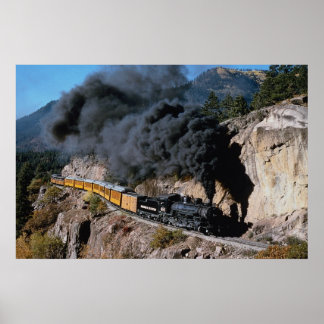 Durango en Silverton Railroad, nr. 481, Beer Cree Poster