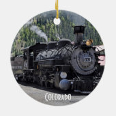 Durango en Silverton Railroad Train Ornament (Achterkant)