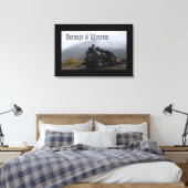 Durango en Silverton Trein Canvas Afdruk (Insitu (Slaapkamer))
