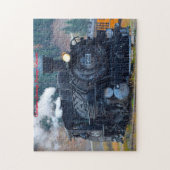 Durango Locomotief Colorado. Kerstgroeten Legpuzzel (Verticaal)
