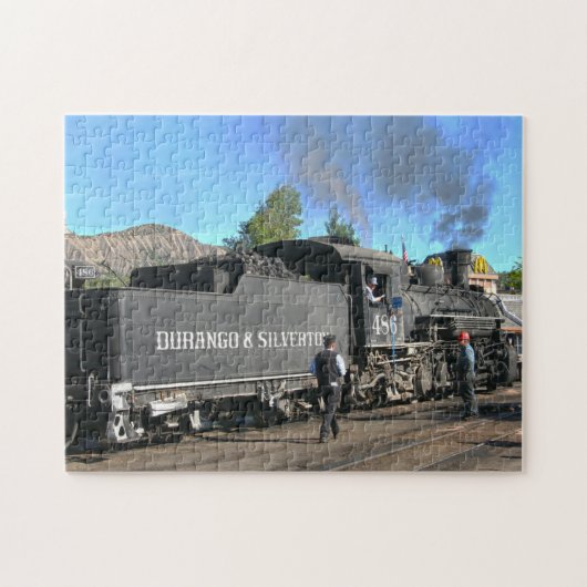 Durango locomotief Colorado. Legpuzzel (Horizontaal)