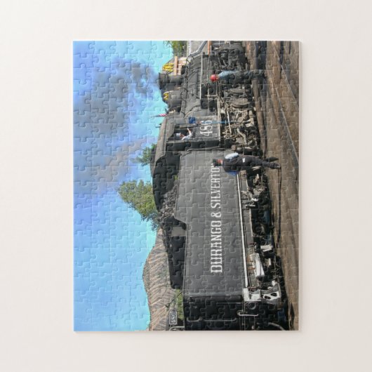 Durango Locomotive Colorado. Legpuzzel (Verticaal)