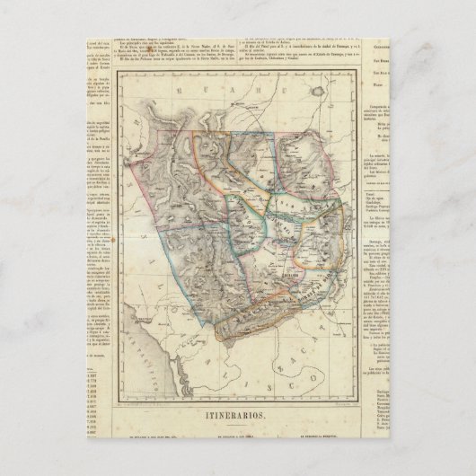 Durango, Mexico Briefkaart (Voorkant)