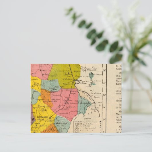 Durango, Mexico Briefkaart (Staand voorkant)