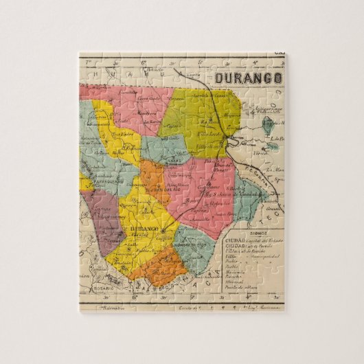 Durango, Mexico Legpuzzel (Verticaal)