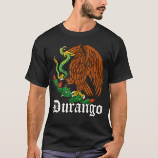 Durango Mexico met Mexicaanse Adelaar Durango T-shirt