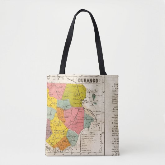 Durango, Mexico Tote Bag (Voorkant)