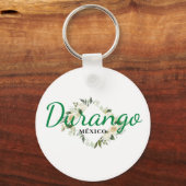 Durango Mexico Travel Destination Bridesmaid Sleutelhanger (Voorkant)