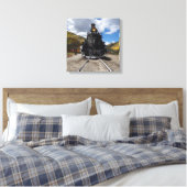 Durango & Silverton Narrow Gage Train Canvas Afdruk (Insitu (Slaapkamer))
