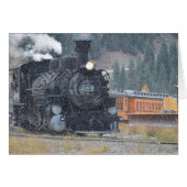 Durango Silverton Narrow Gage Train Wenskaart (Voorkant Horizontaal)