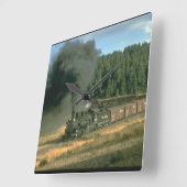 Durango & Silverton No. 480_Steam Trains Vierkante Klok (Hoek)