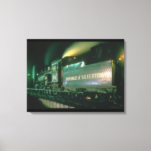 Durango & Silverton No_Steam Treinen Canvas Afdruk (Voorkant)