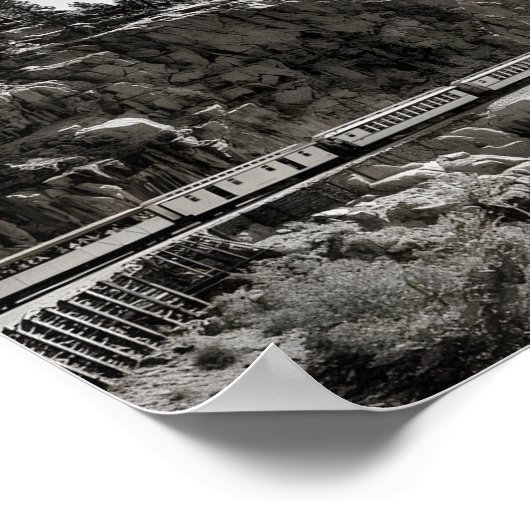 Durango Silverton Railroad Train Poster (Hoek)