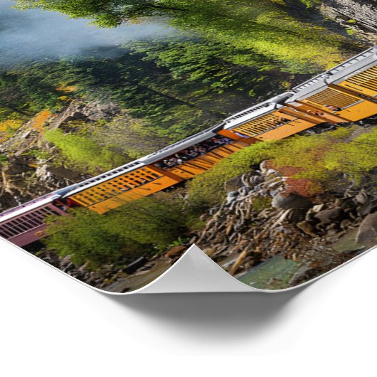 Durango-Silverton smalspoorweg Poster (Hoek)